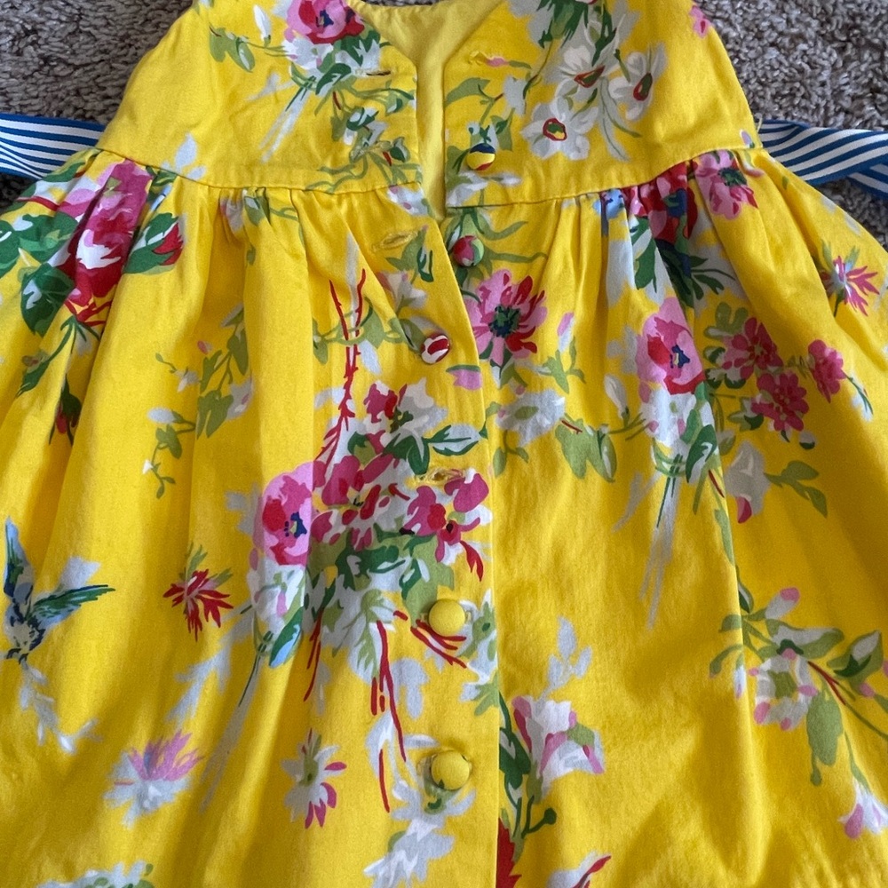 12 month toddler girls spring/summer dress bundle     |  3 pieces total - Picture 12 of 16